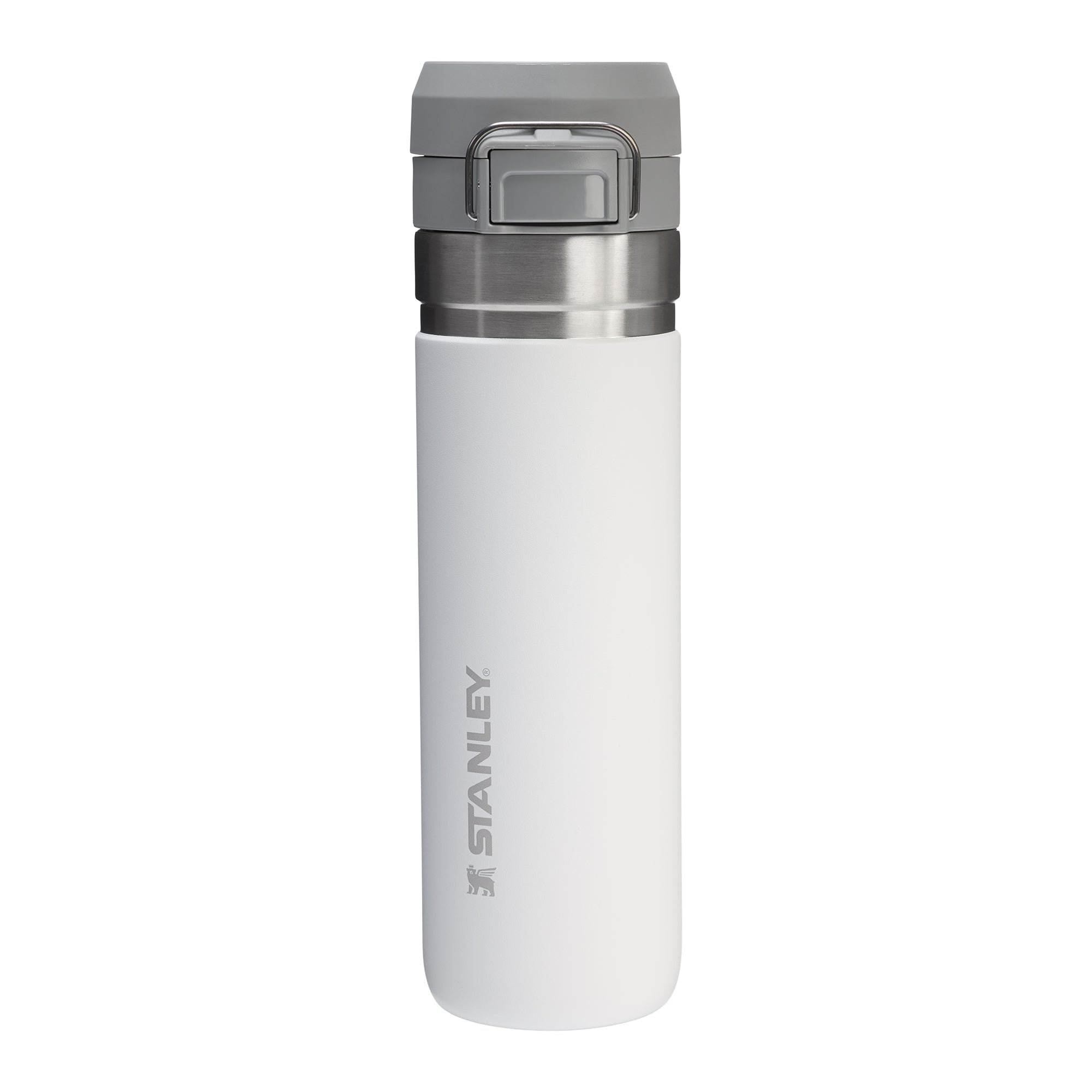 Stanley Quick Flip 0.7L water bottle with a flip-top lid and sleek design, perfect for hydration on the go.