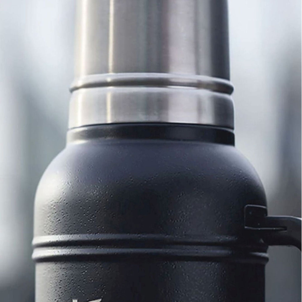 Stanley Artisan Thermal Water Bottle 1.4L in black moon, stainless steel with a sleek, durable design.