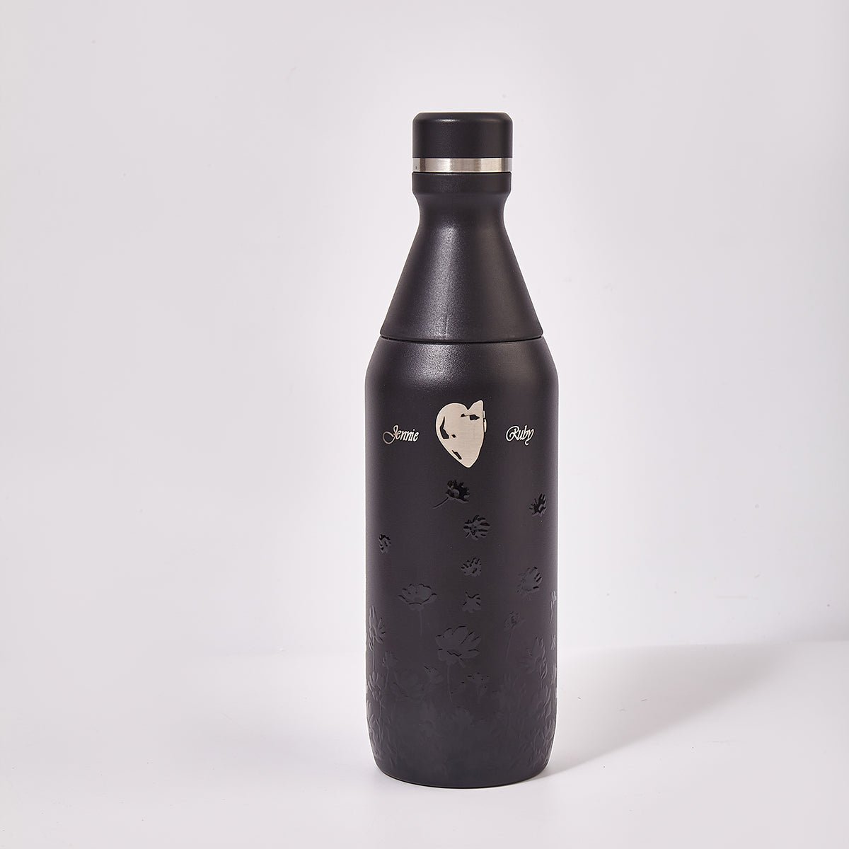 Stanley x JENNIE Midnight Bloom All Day Slim Luxe Bottle – Black Limited Edition-1