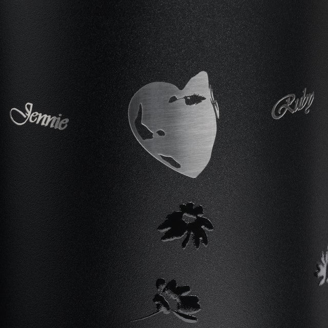 Stanley x JENNIE Midnight Bloom All Day Slim Luxe Bottle – Black Limited Edition-3
