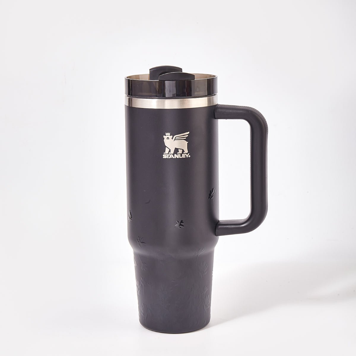 Stanley x JENNIE Midnight Bloom Luxe Quencher Tumbler – Black Limited Edition-3