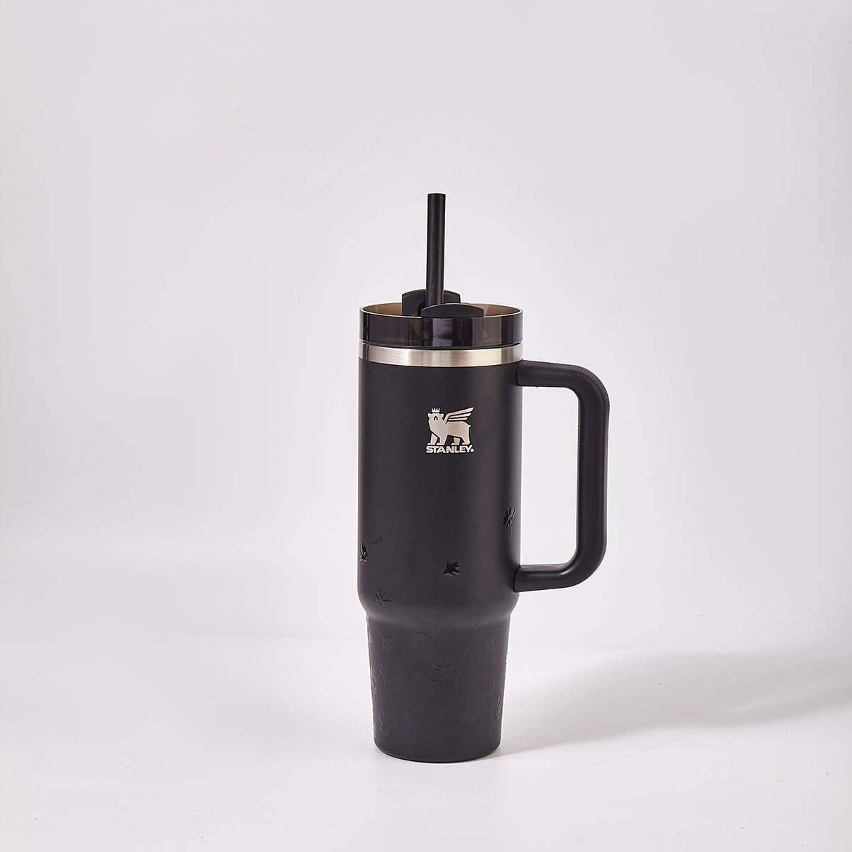 Stanley x JENNIE Midnight Bloom Luxe Quencher Tumbler – Black Limited Edition-4