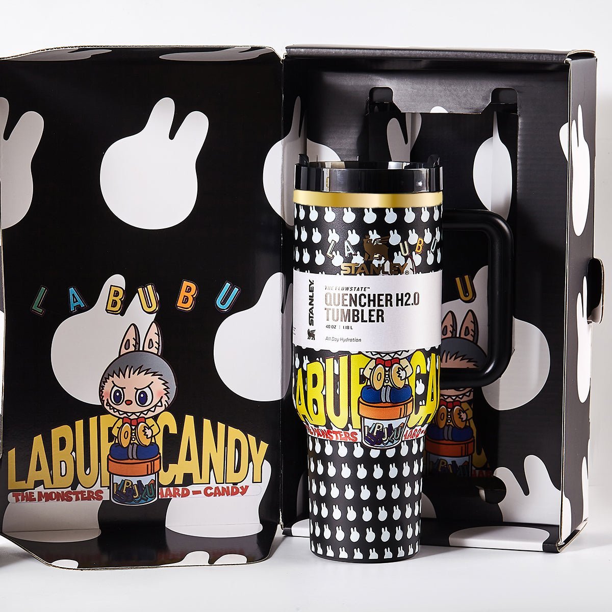 Stanley x Labubu Limited Edition Tumbler Black Quencher-3