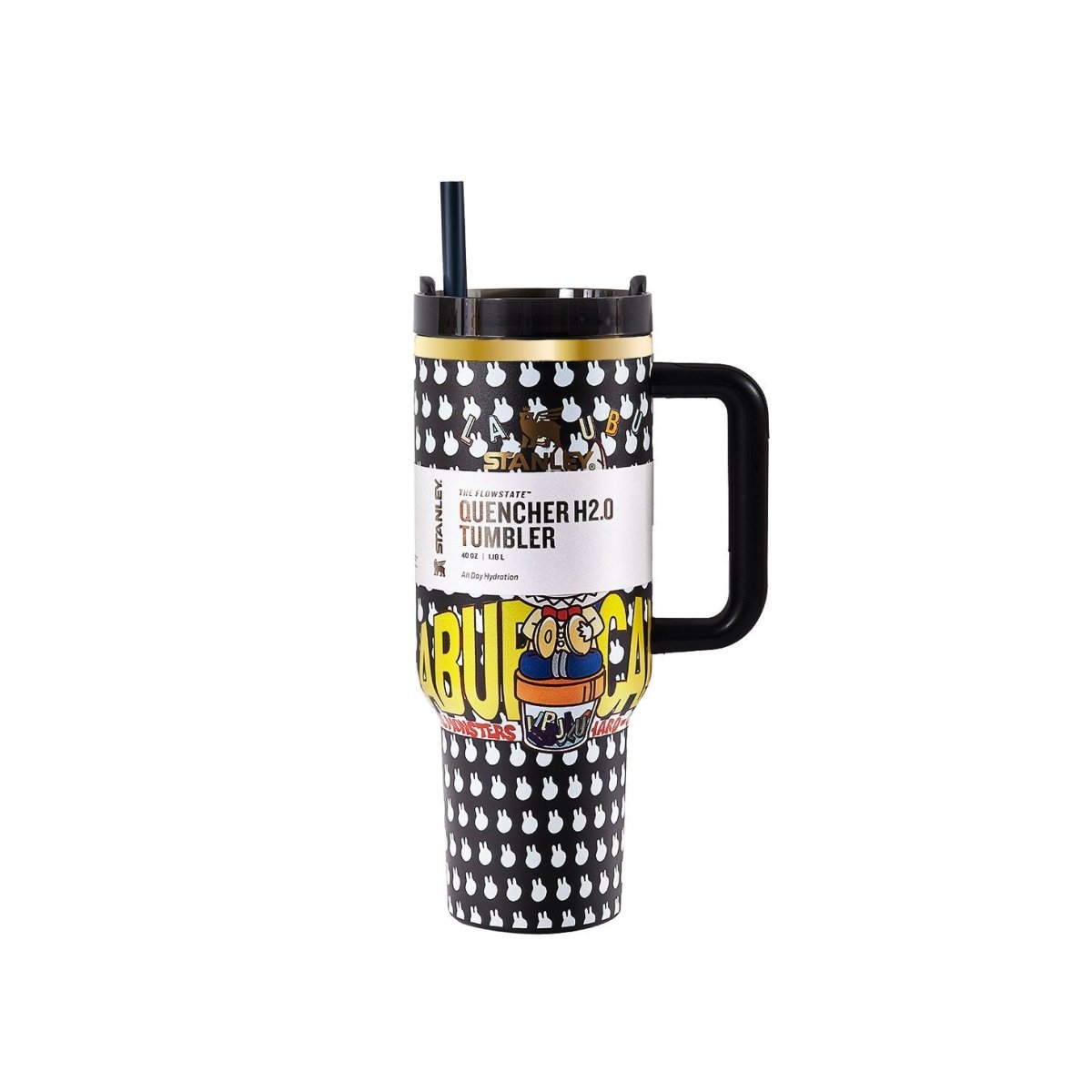 Stanley x Labubu Limited Edition Tumbler Black Quencher-2