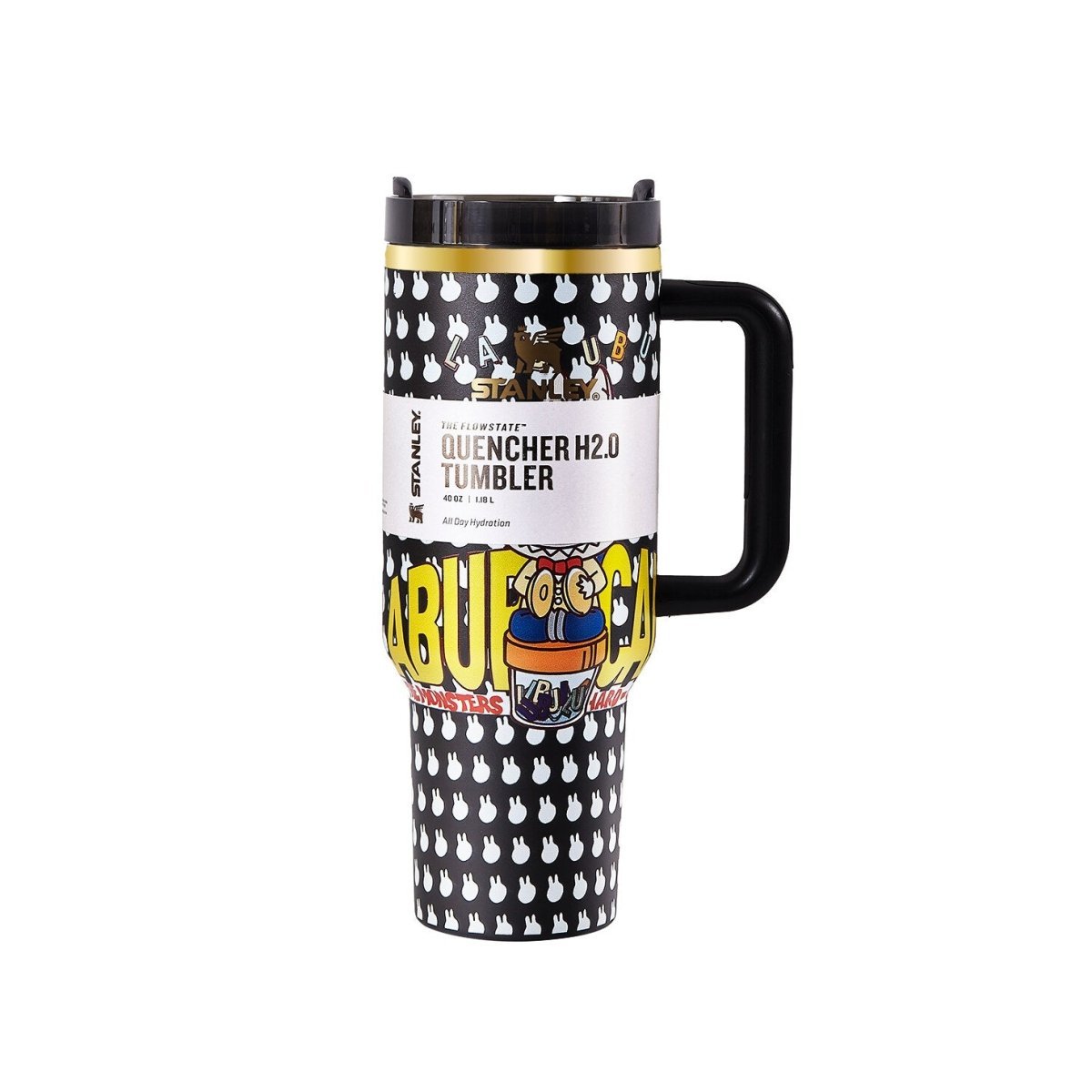 Stanley x Labubu Limited Edition Tumbler Black Quencher-1
