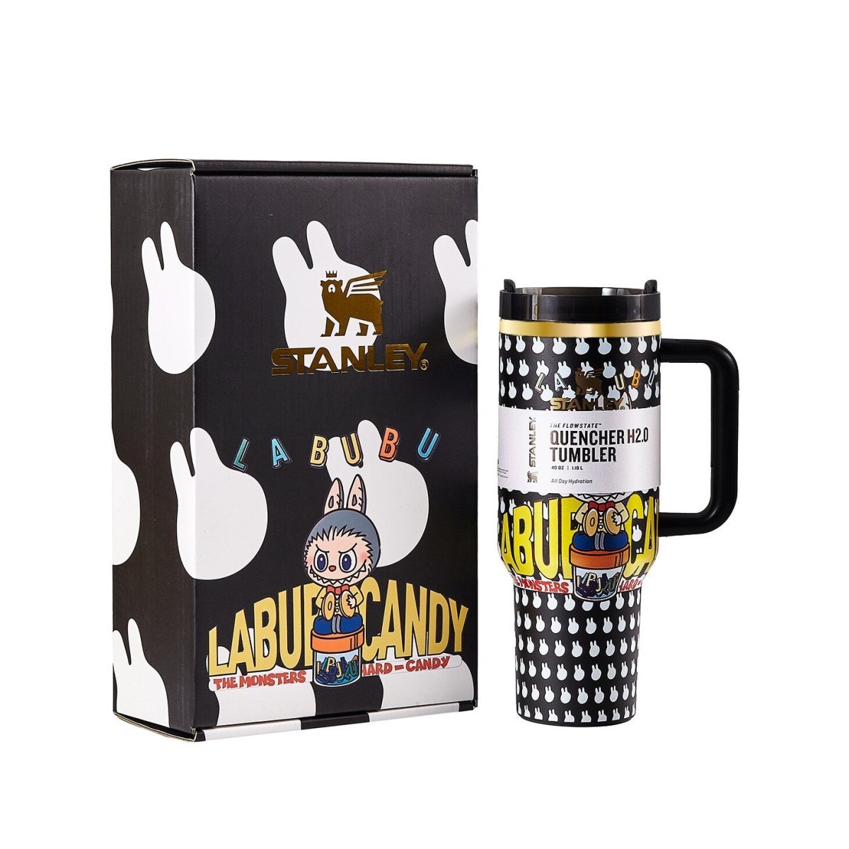 Stanley x Labubu Limited Edition Tumbler Black Quencher-0