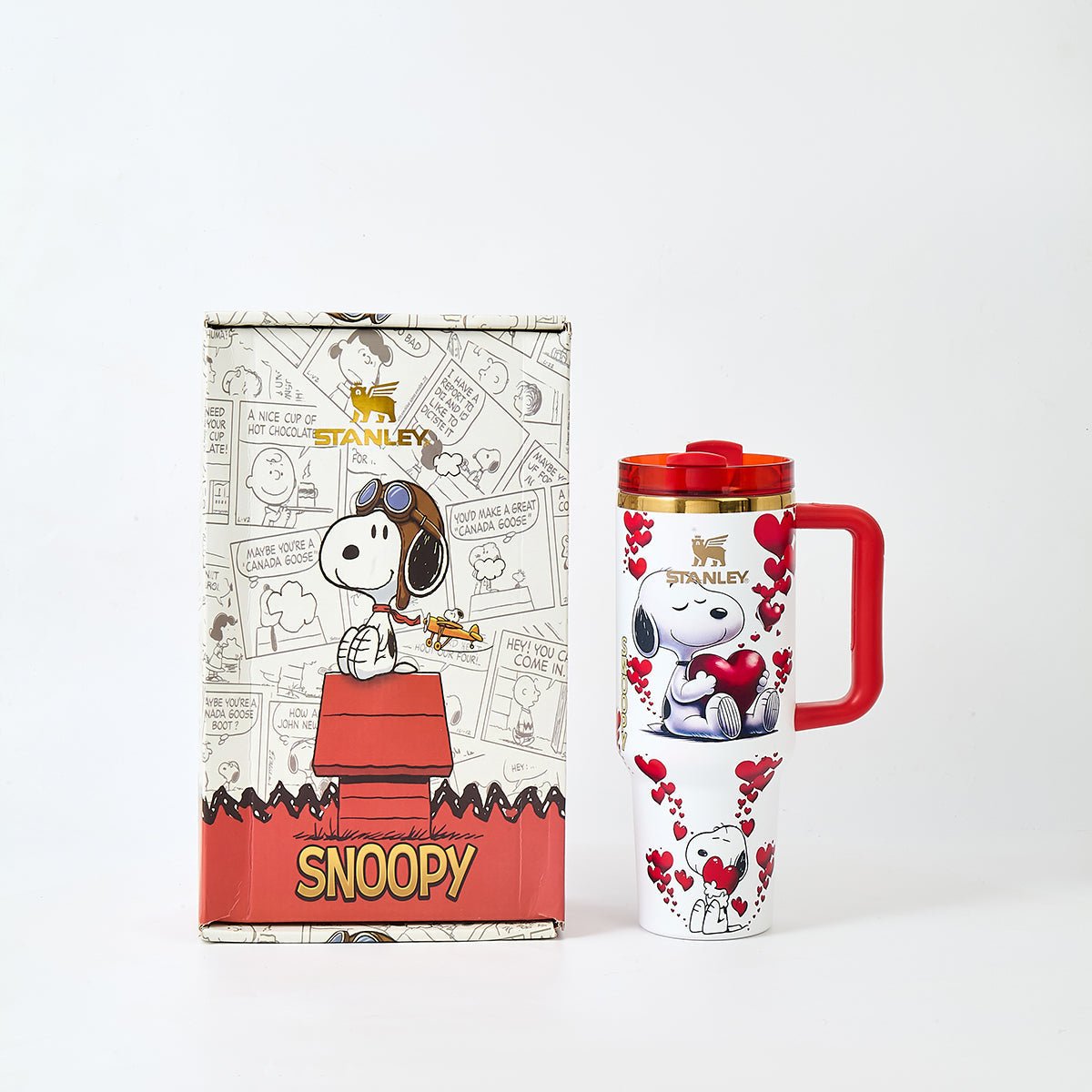 Stanley x Snoopy Peanuts Heart Tumbler – Limited Edition-0