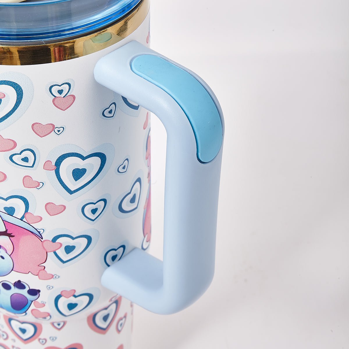 Stanley x Stitch Cute Hearts Tumbler – Limited Edition-4