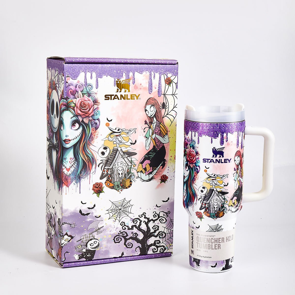 Stanley x Stitch Limited Edition Luminous Tumbler Purple Quencher-0