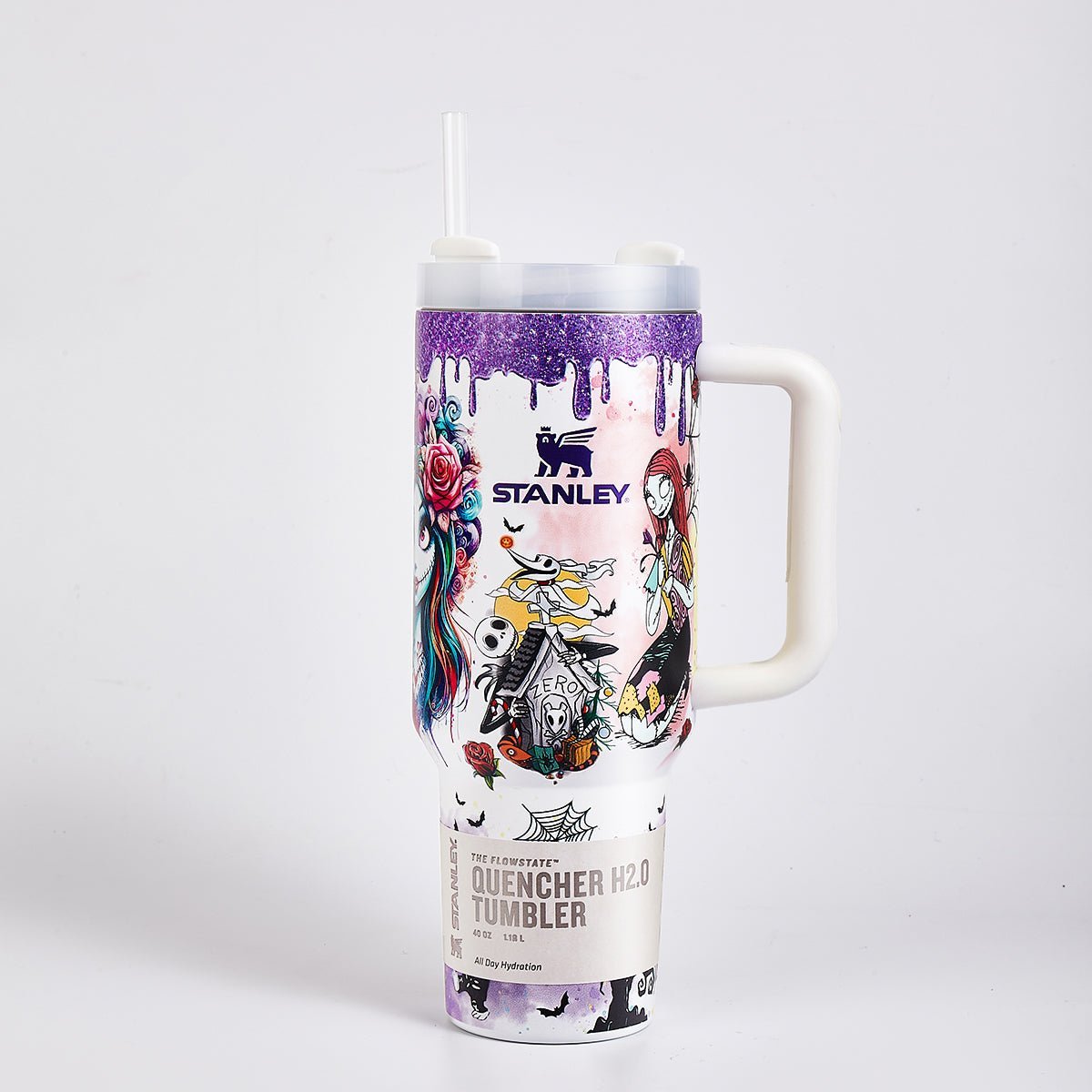 Stanley x Stitch Limited Edition Luminous Tumbler Purple Quencher-3