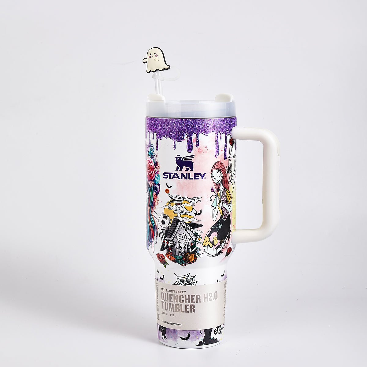 Stanley x Stitch Limited Edition Luminous Tumbler Purple Quencher-4