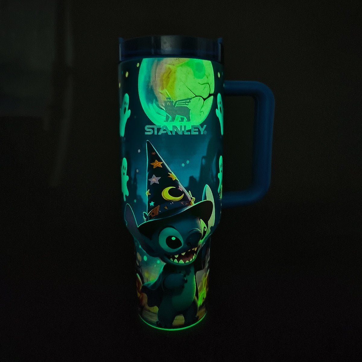 Stanley x Stitch Limited Edition Luminous Tumbler Sapphire Quencher-2