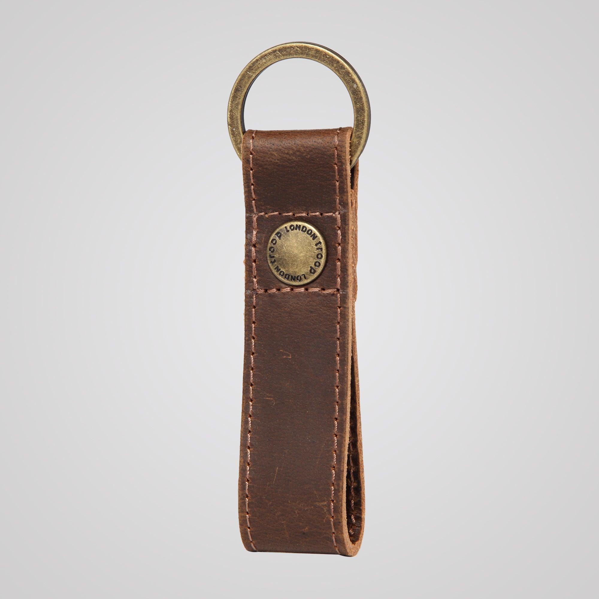 Genuine Leather Loop Keyring | TA002-0