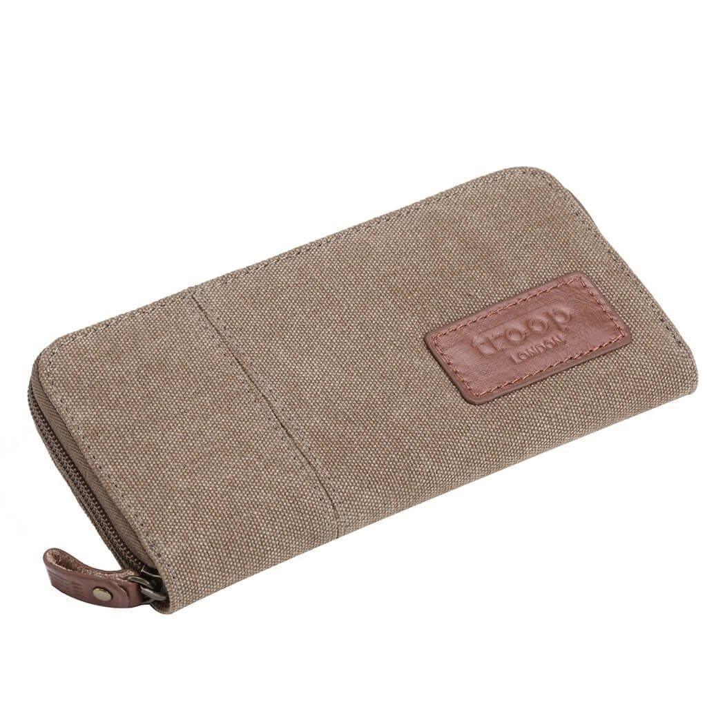 Canvas Zip Around Wallet Purse | TRP0501