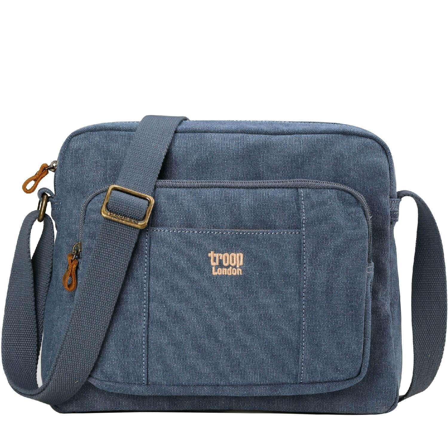 Large Canvas Crossbody Bag | TRP0234-0