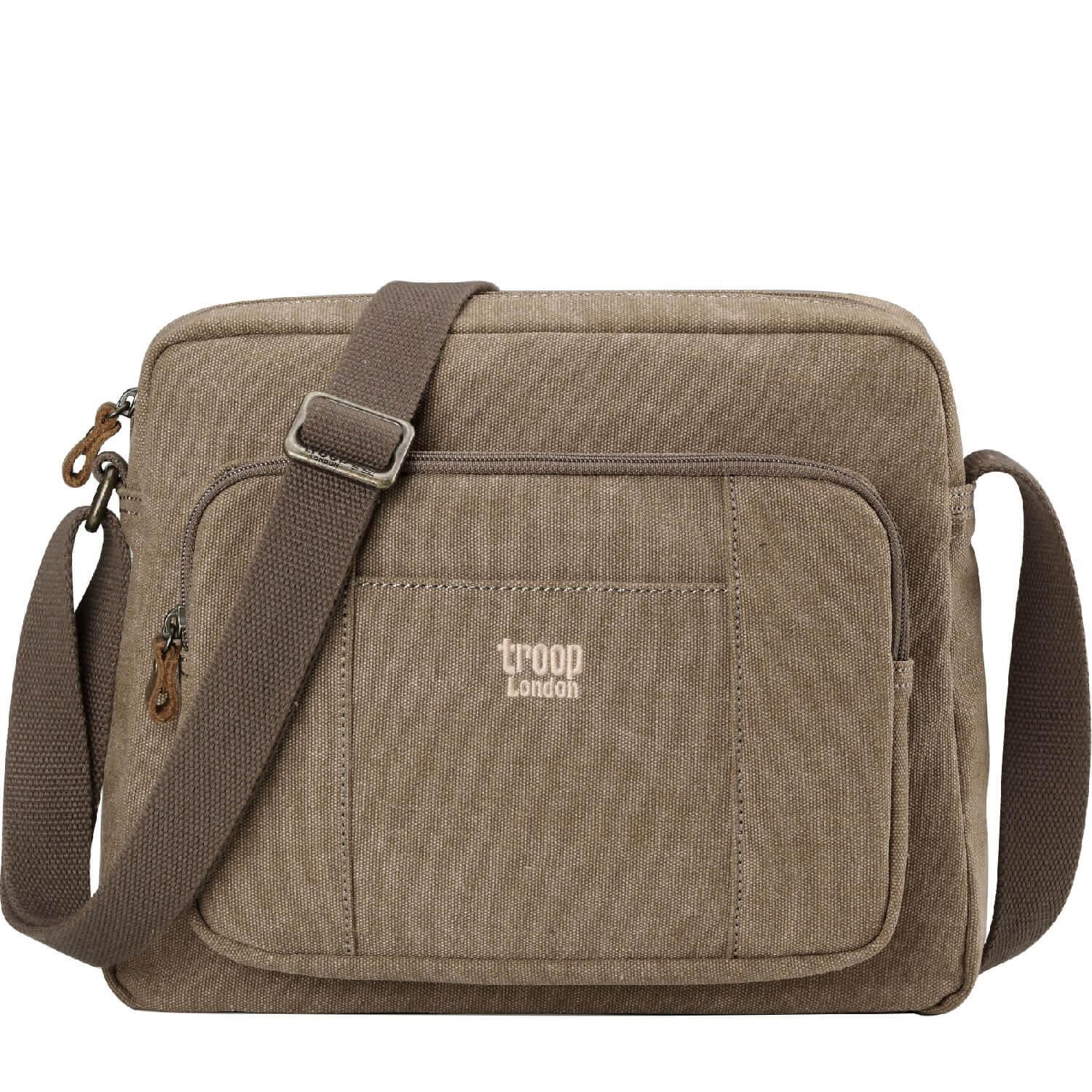 Large Canvas Crossbody Bag | TRP0234-8