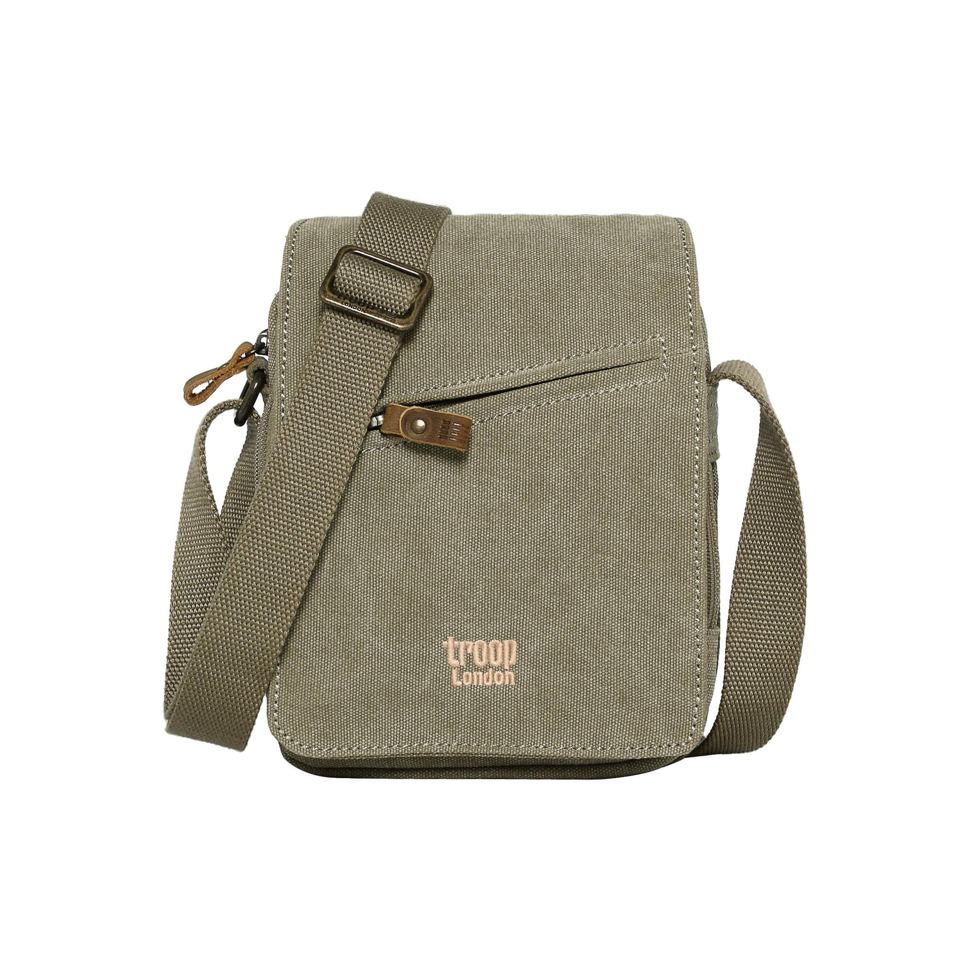 Canvas Flap Crossbody Bag | TRP0239-6