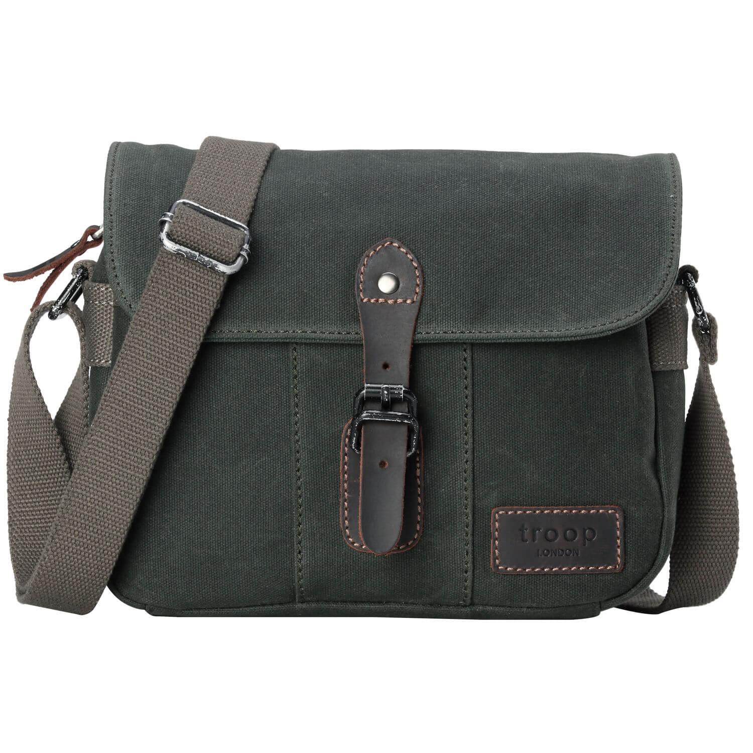 Heritage Waxed Canvas Crossbody Bag | TRP0440-0