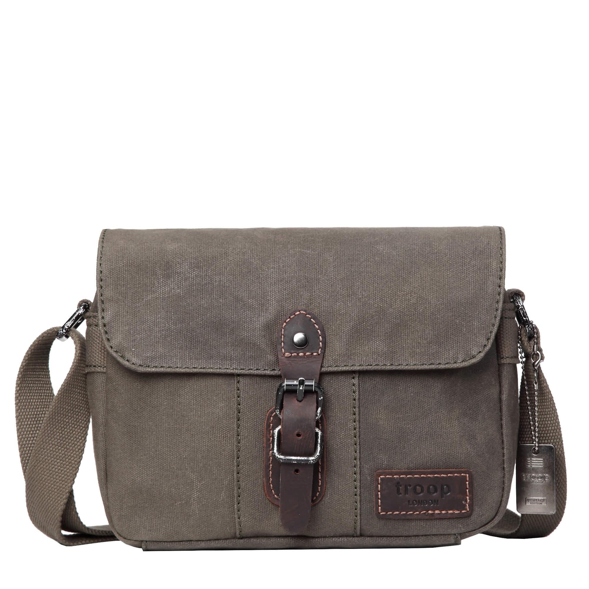 Heritage Waxed Canvas Crossbody Bag | TRP0440-7