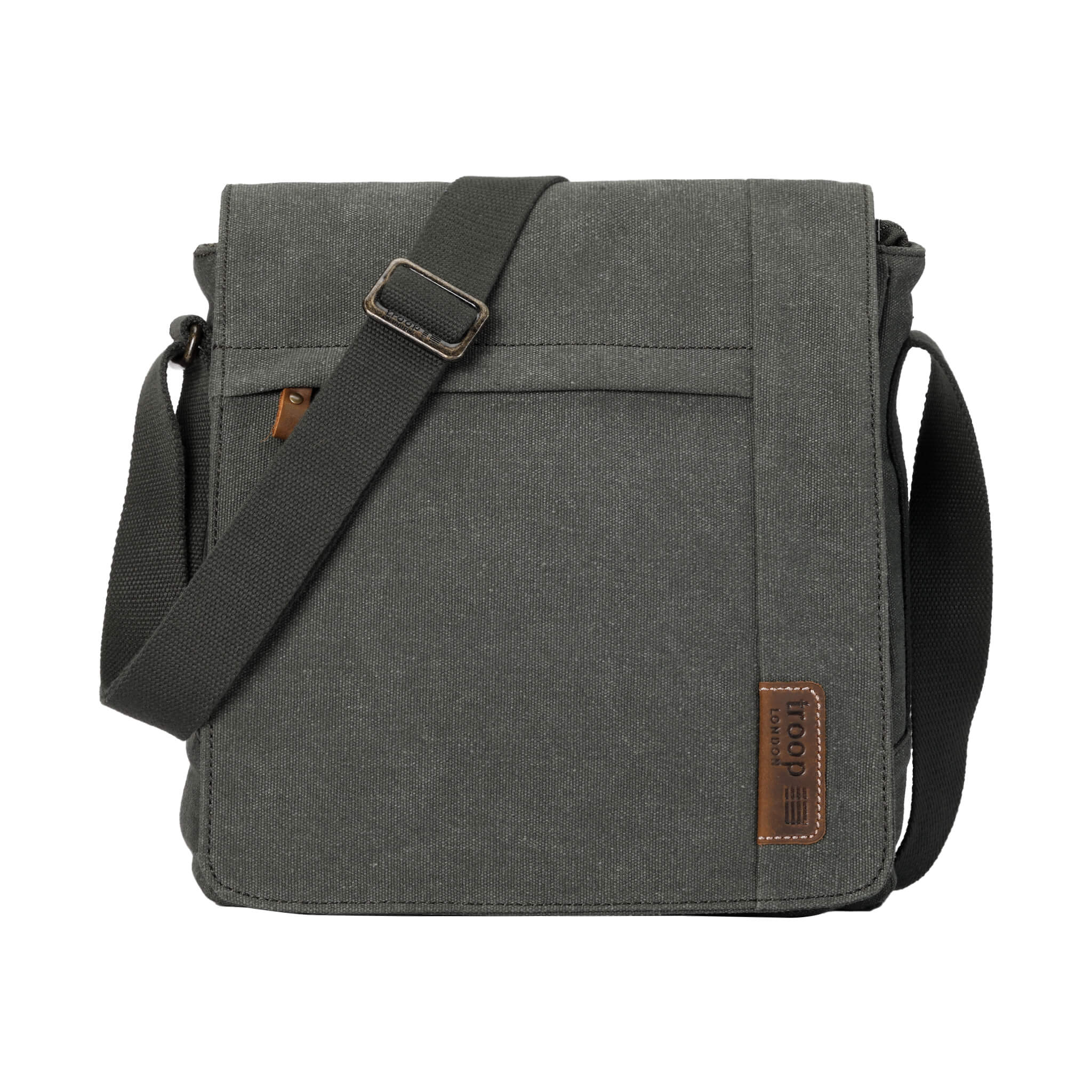 Large Canvas Flap Crossbody Bag | TRP0219-11