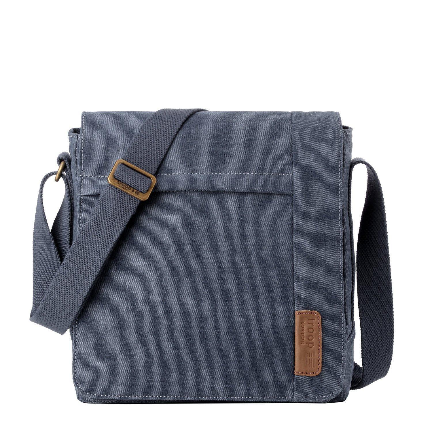 Large Canvas Flap Crossbody Bag | TRP0219-0