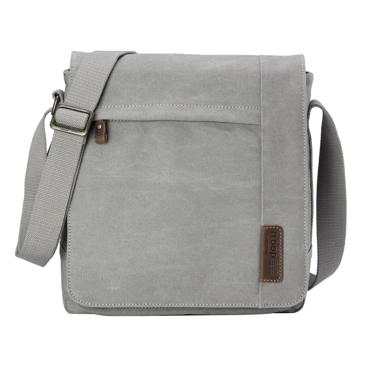 Large Canvas Flap Crossbody Bag | TRP0219-8