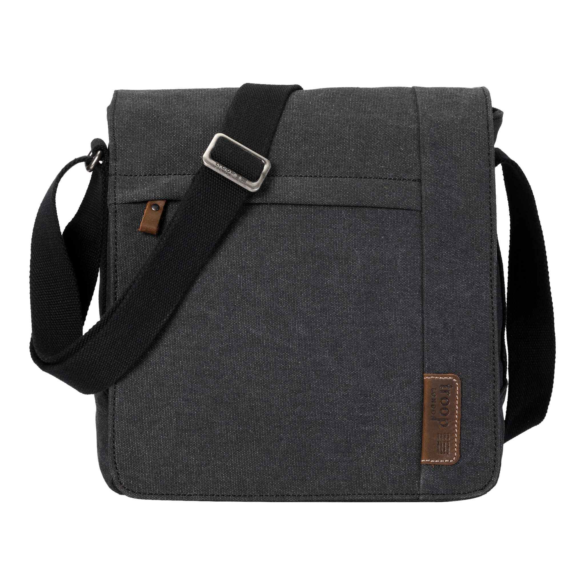 Large Canvas Flap Crossbody Bag | TRP0219-9