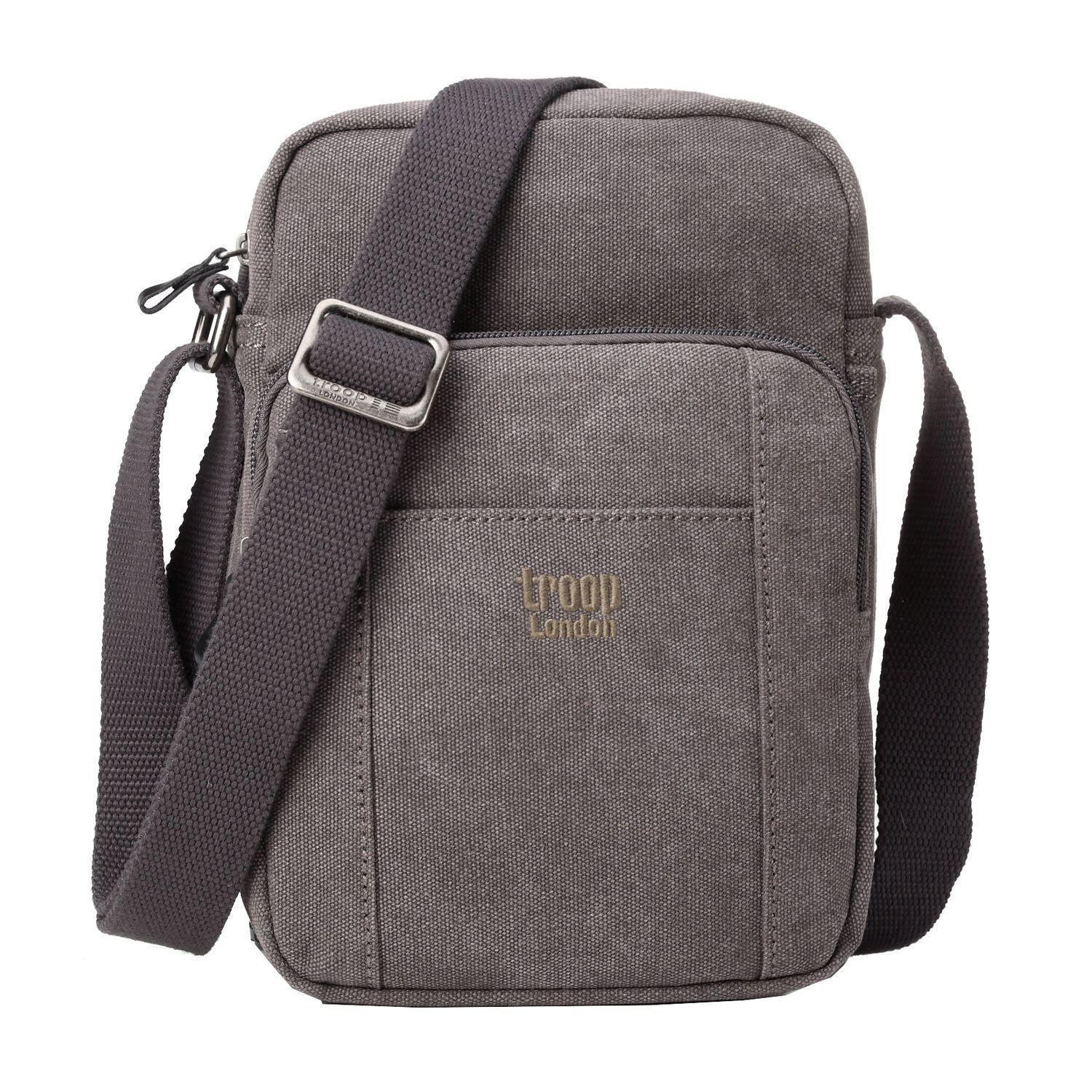 Vertical Canvas Crossbody Bag | TRP0370-5