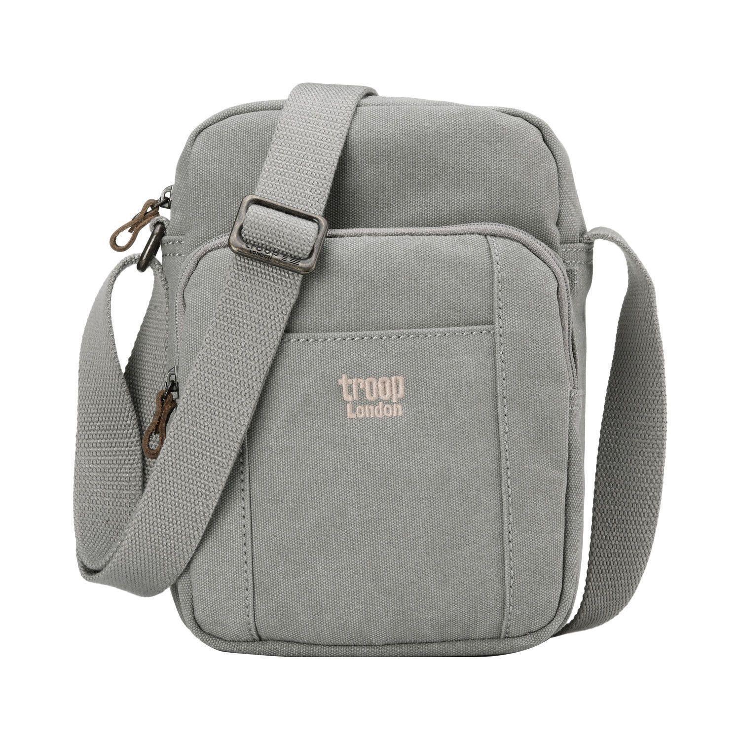 Vertical Canvas Crossbody Bag | TRP0370-8