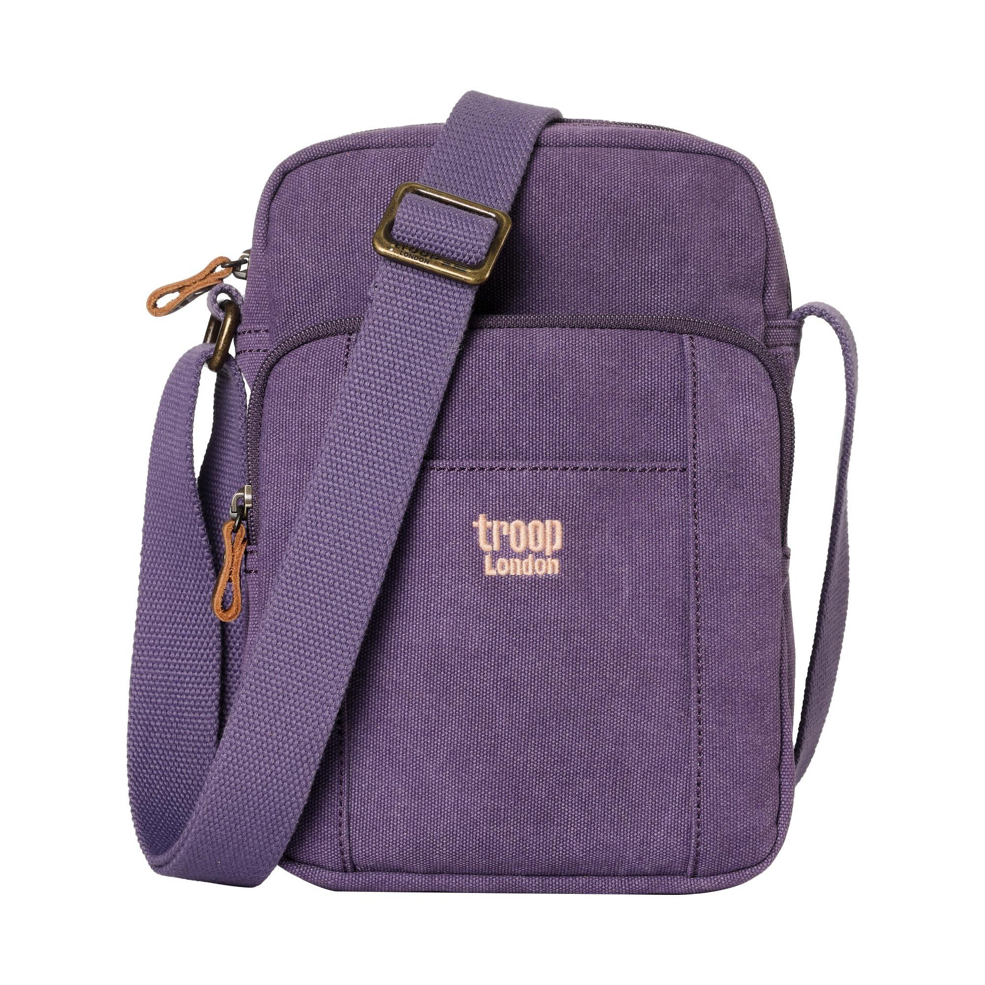 Vertical Canvas Crossbody Bag | TRP0370-10