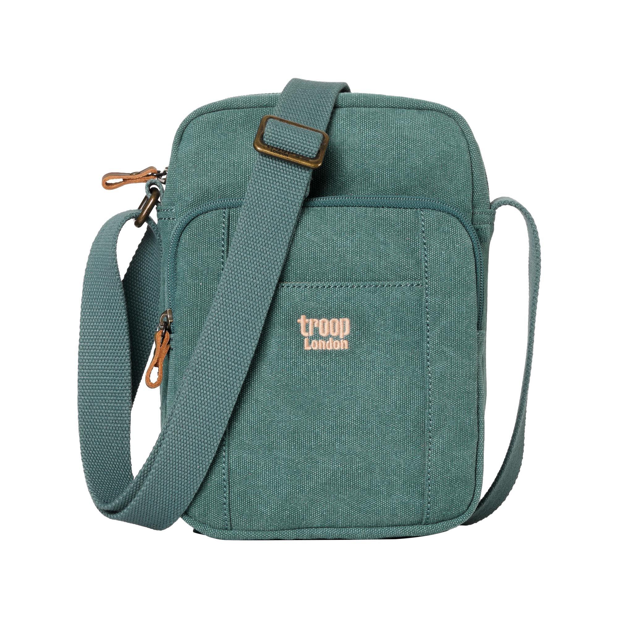 Vertical Canvas Crossbody Bag | TRP0370-11