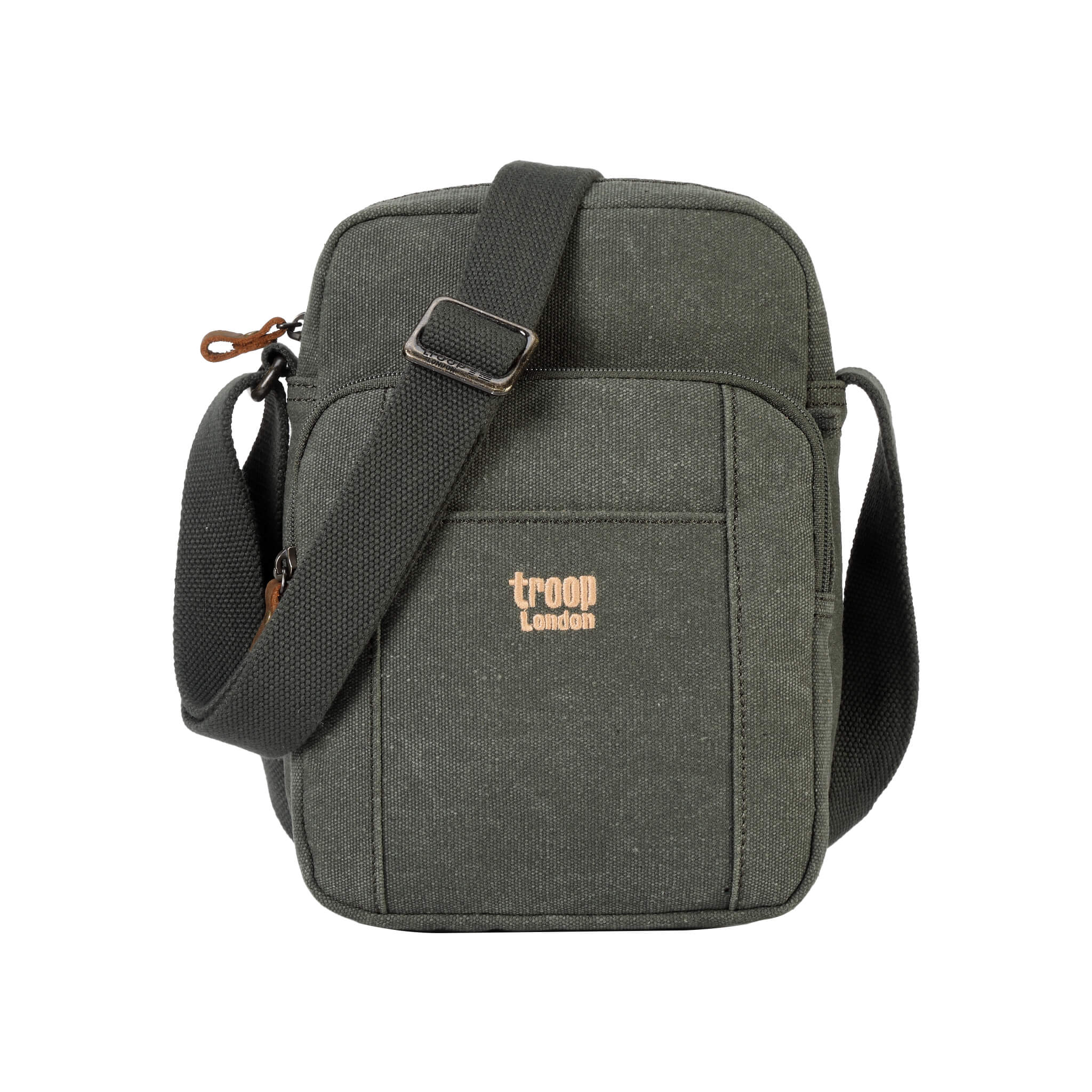 Vertical Canvas Crossbody Bag | TRP0370-15
