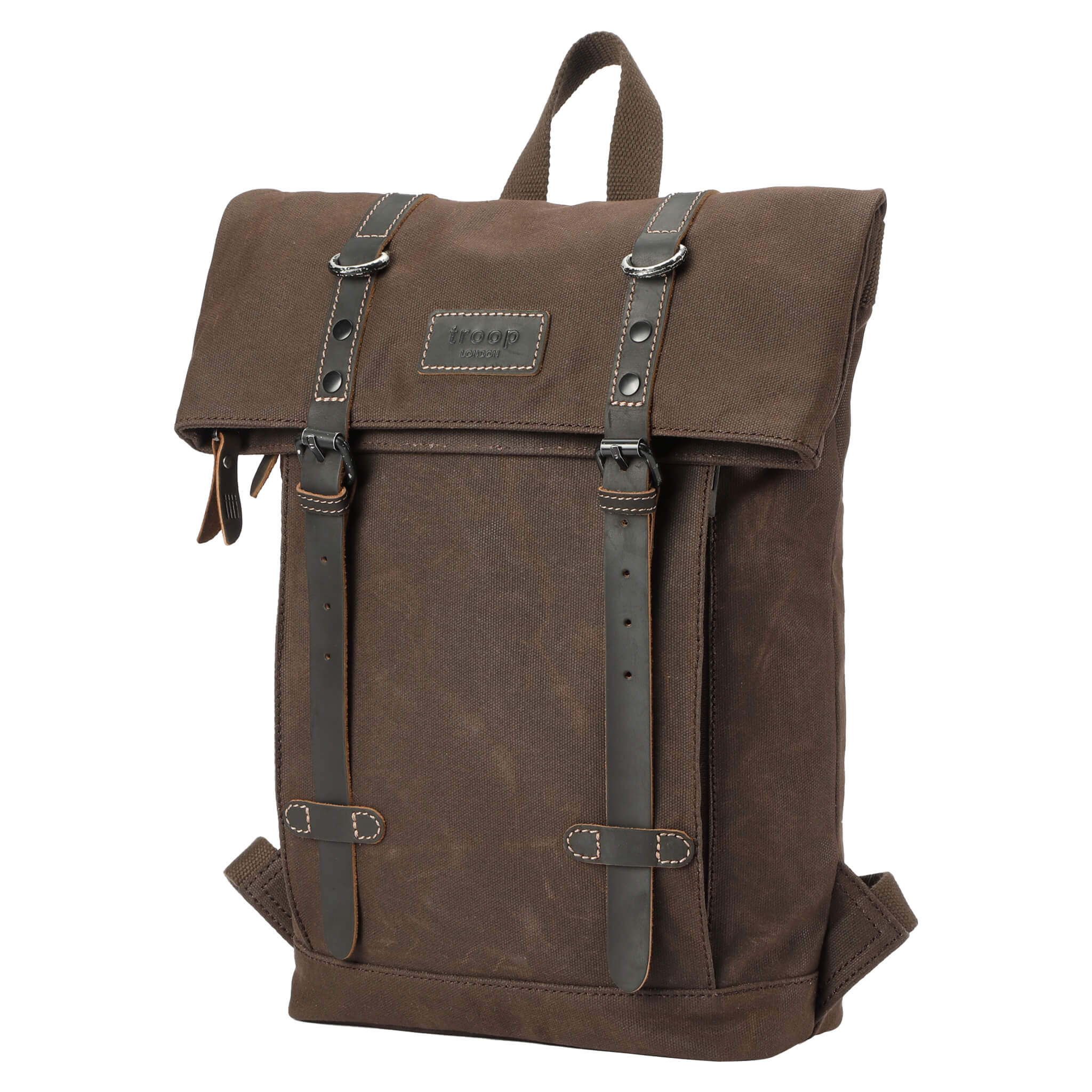 Heritage Small Waxed Canvas Backpack | TRP0425S-5