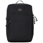 Black Troop London Urban Daypack backpack with multiple compartments and adjustable straps, suitable for everyday use.