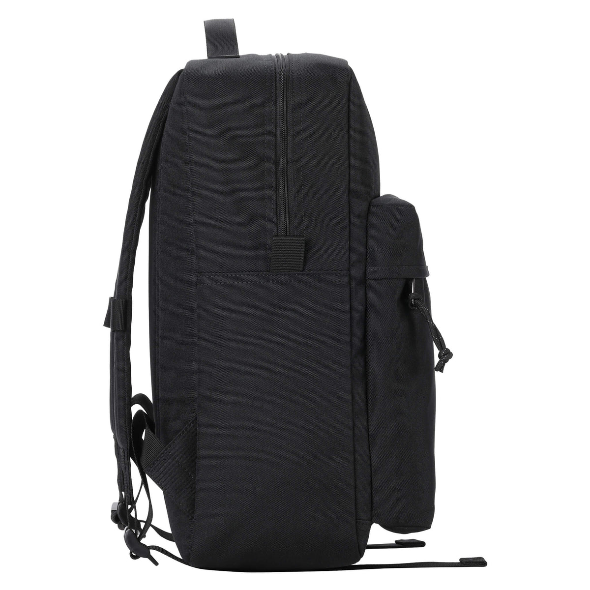Black Troop London Urban Daypack backpack with multiple compartments and adjustable straps, designed for daily use.