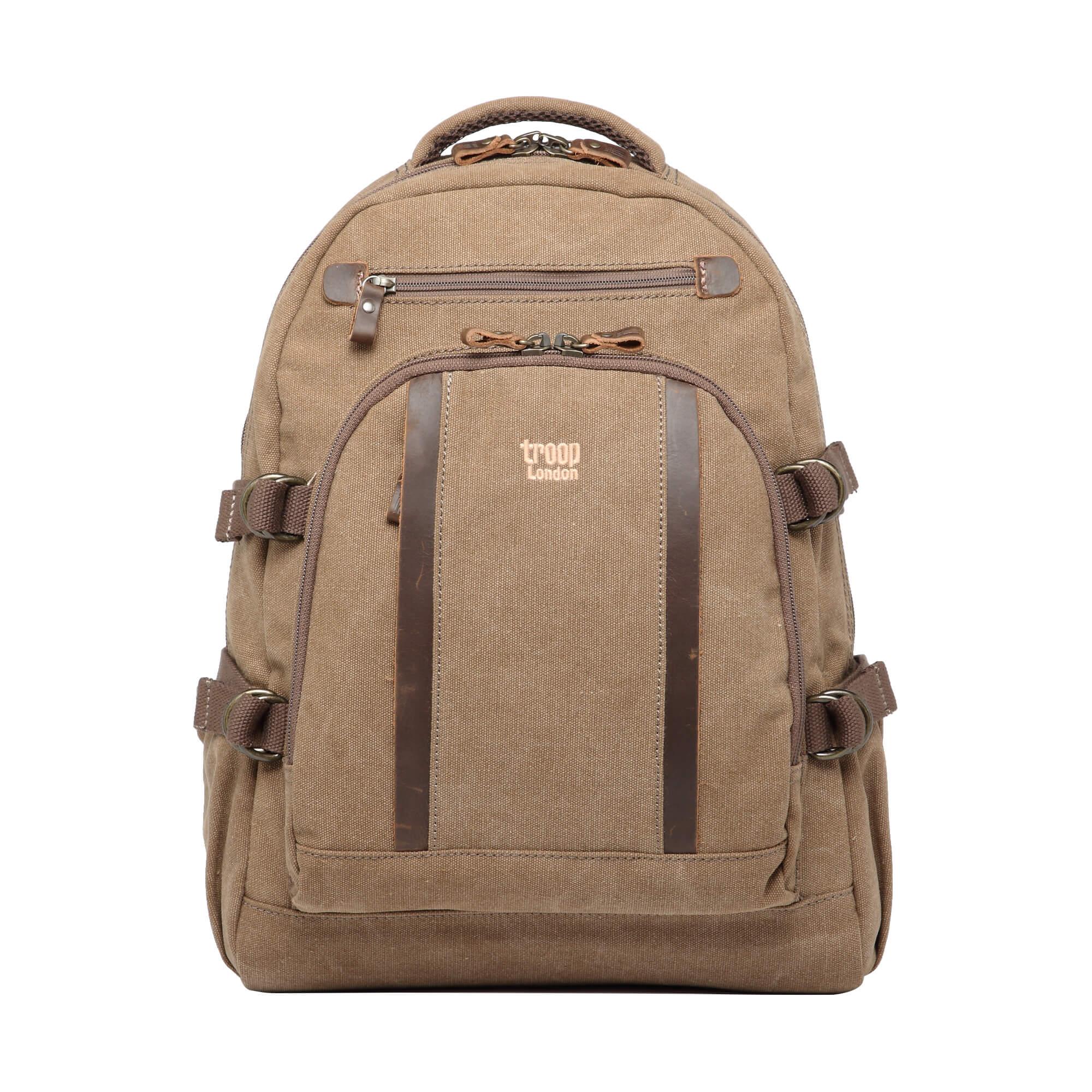 Large Canvas Laptop Backpack 15.5 Inch | TRP0257-6