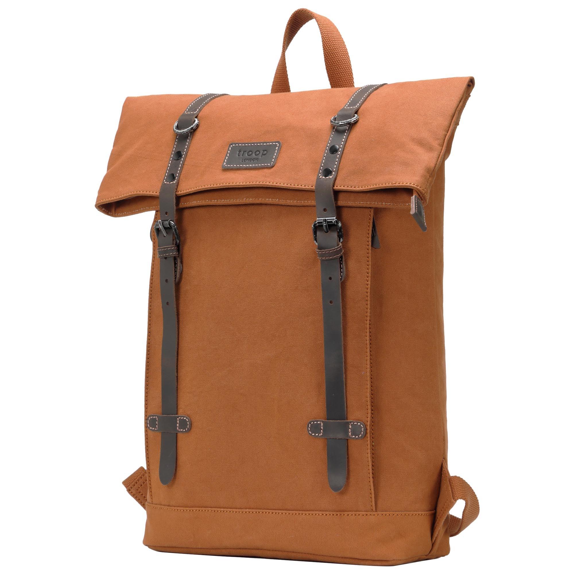 Heritage Waxed Canvas Laptop Backpack | TRP0425-11