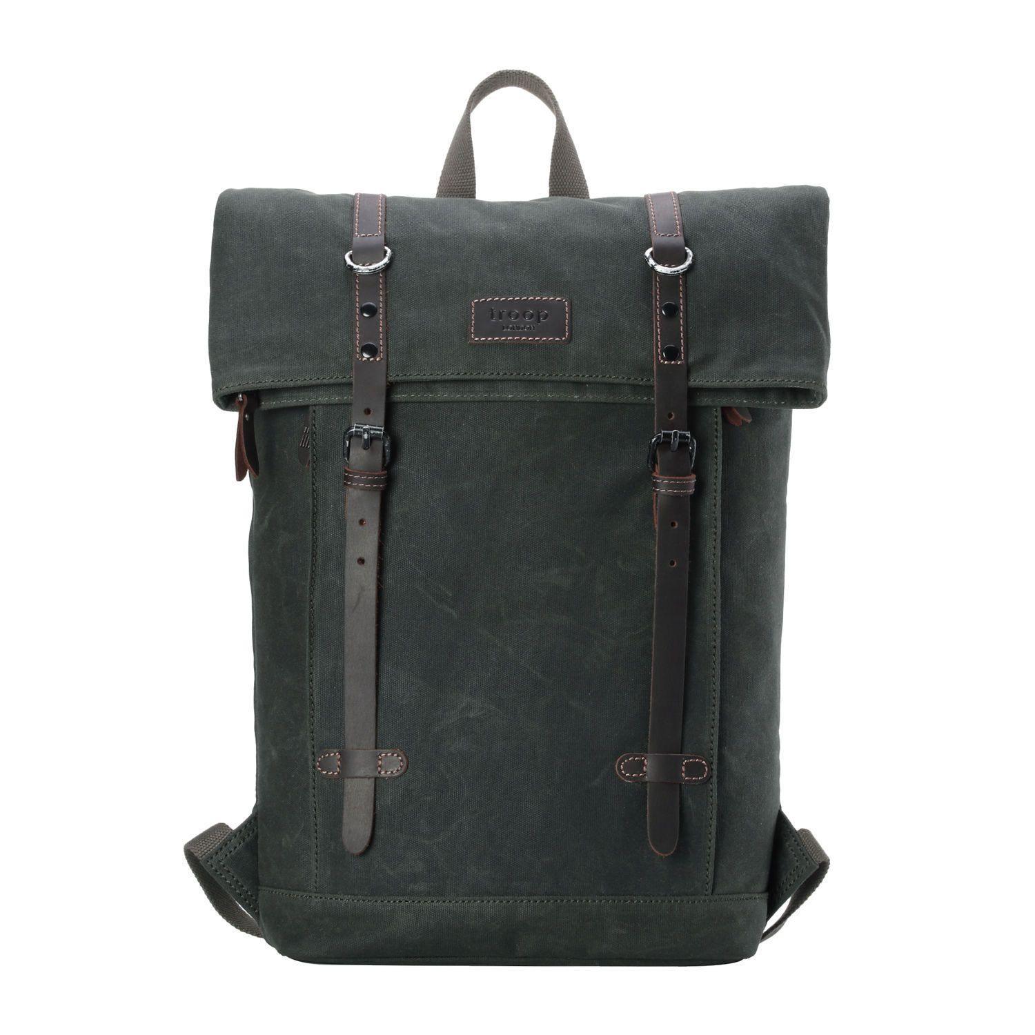 Heritage Waxed Canvas Laptop Backpack | TRP0425-1