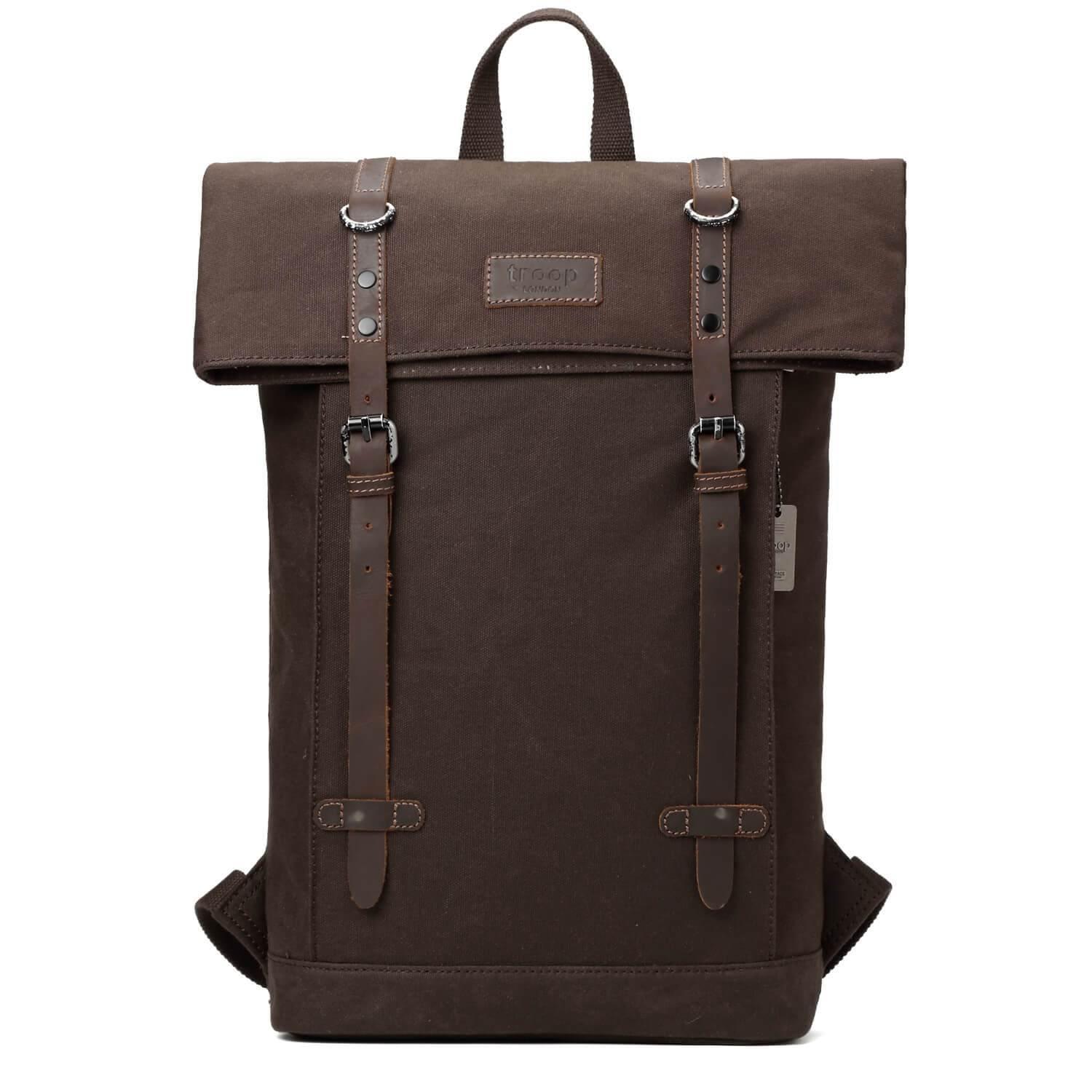 Heritage Waxed Canvas Laptop Backpack | TRP0425-6
