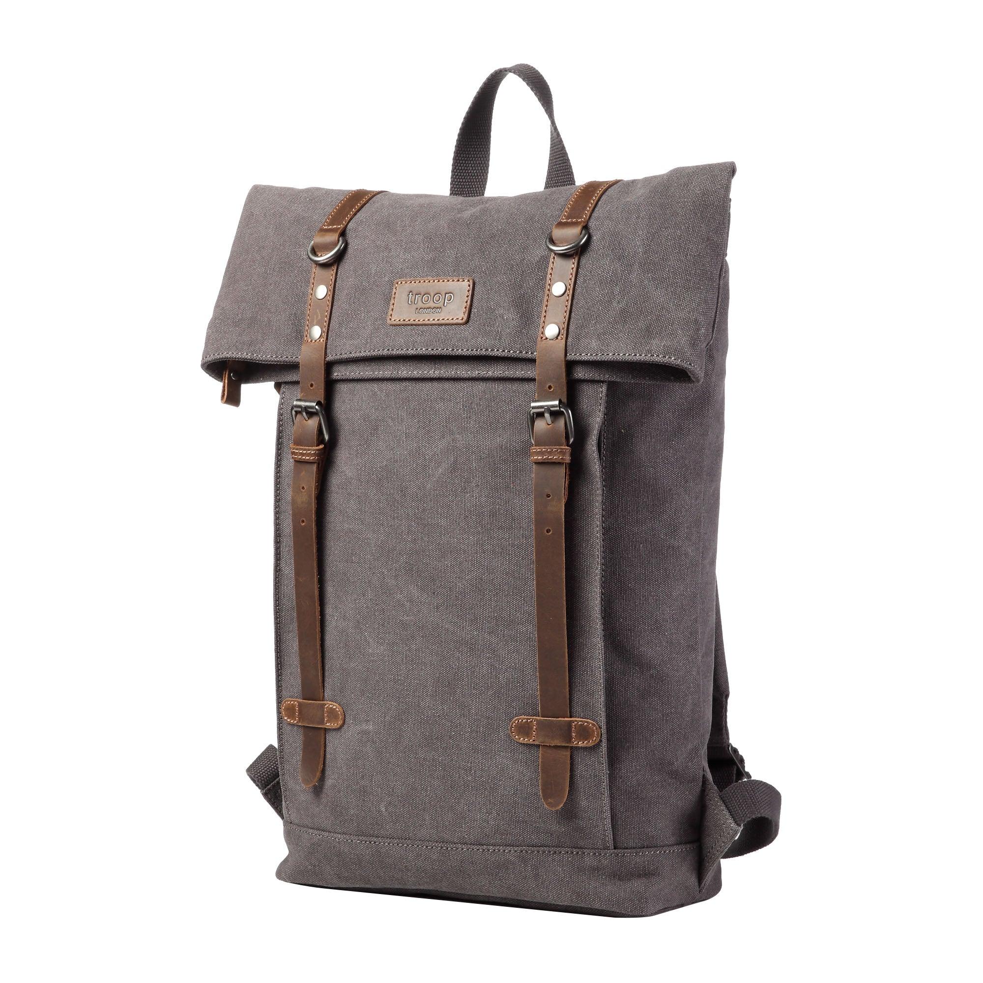 Heritage Waxed Canvas Laptop Backpack | TRP0425-7
