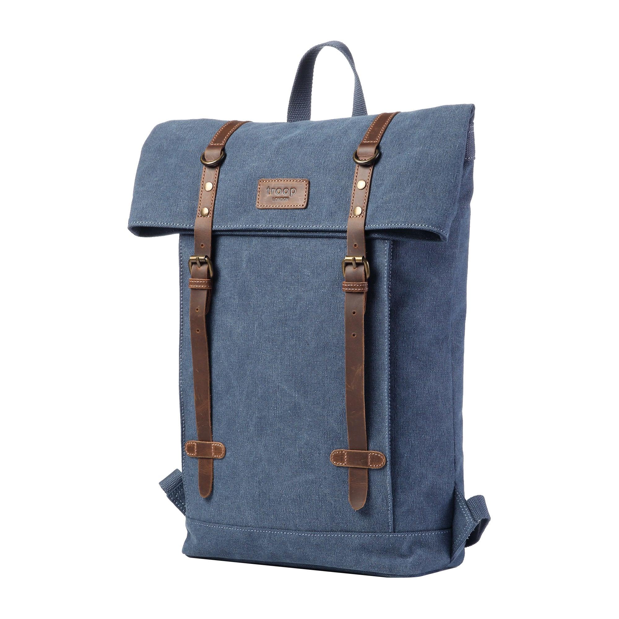 Heritage Waxed Canvas Laptop Backpack | TRP0425-8