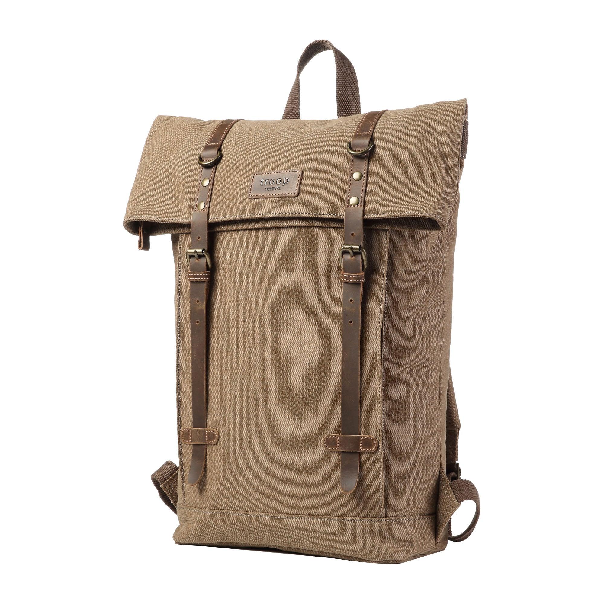 Heritage Waxed Canvas Laptop Backpack | TRP0425-9