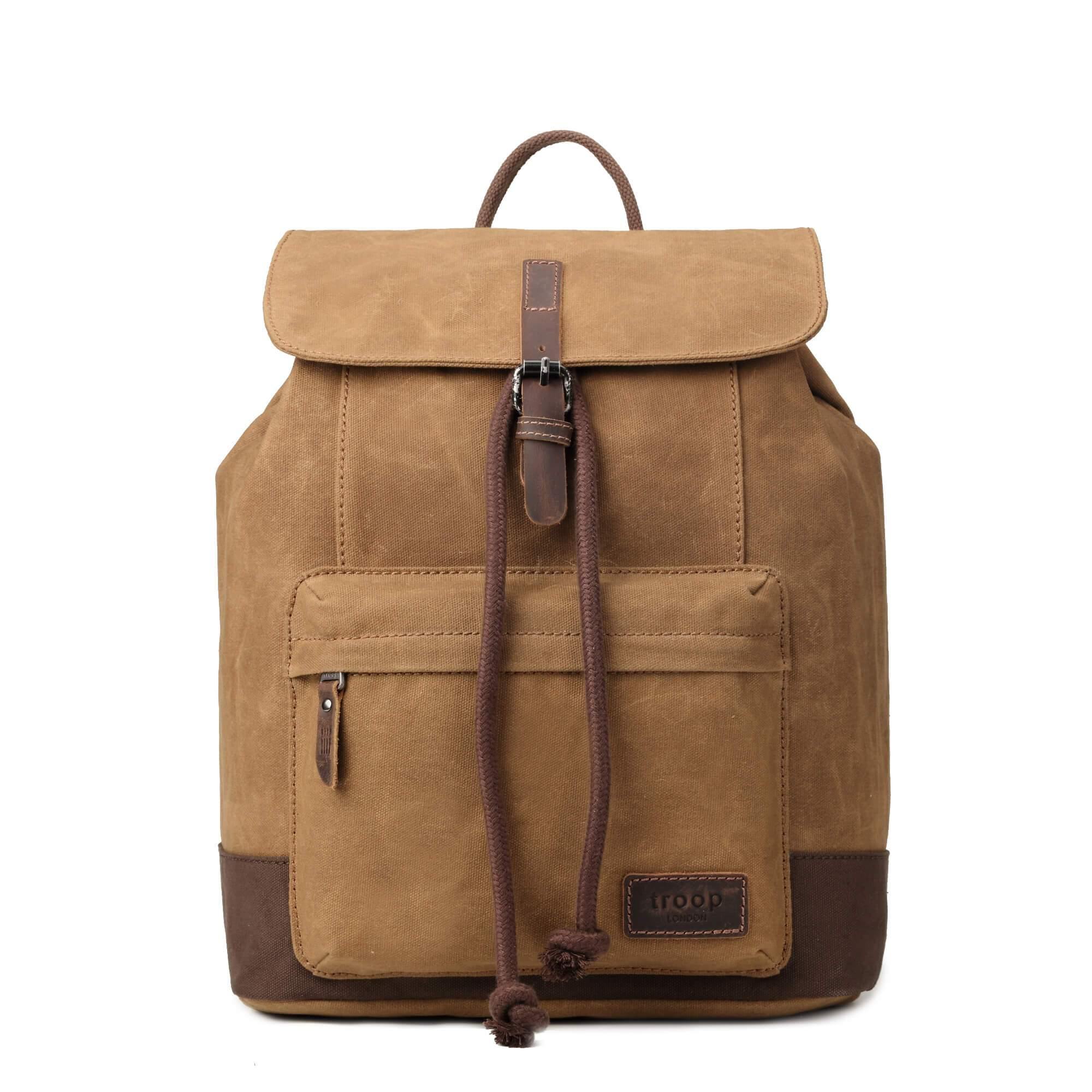 Heritage Waxed Canvas Laptop Backpack | TRP0442-0