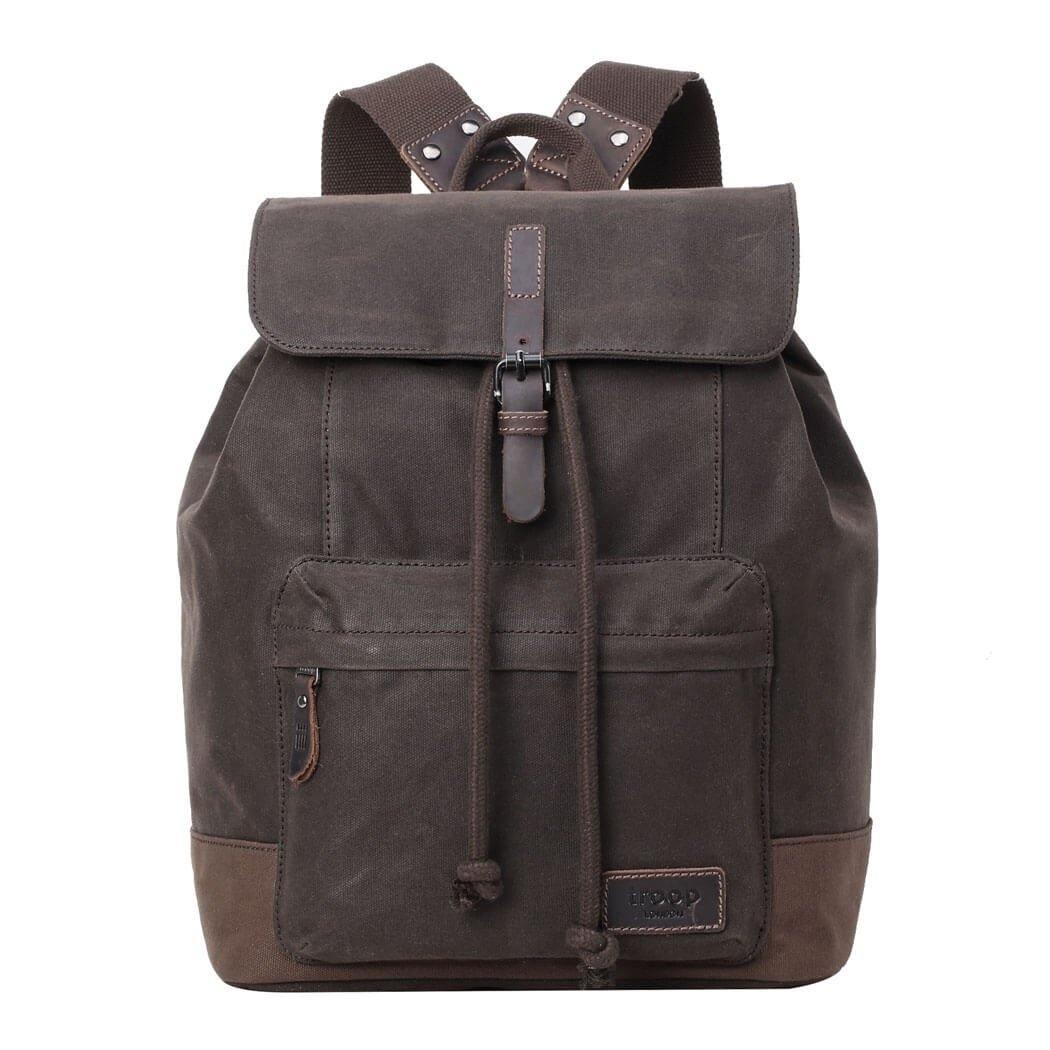Heritage Waxed Canvas Laptop Backpack | TRP0442-5