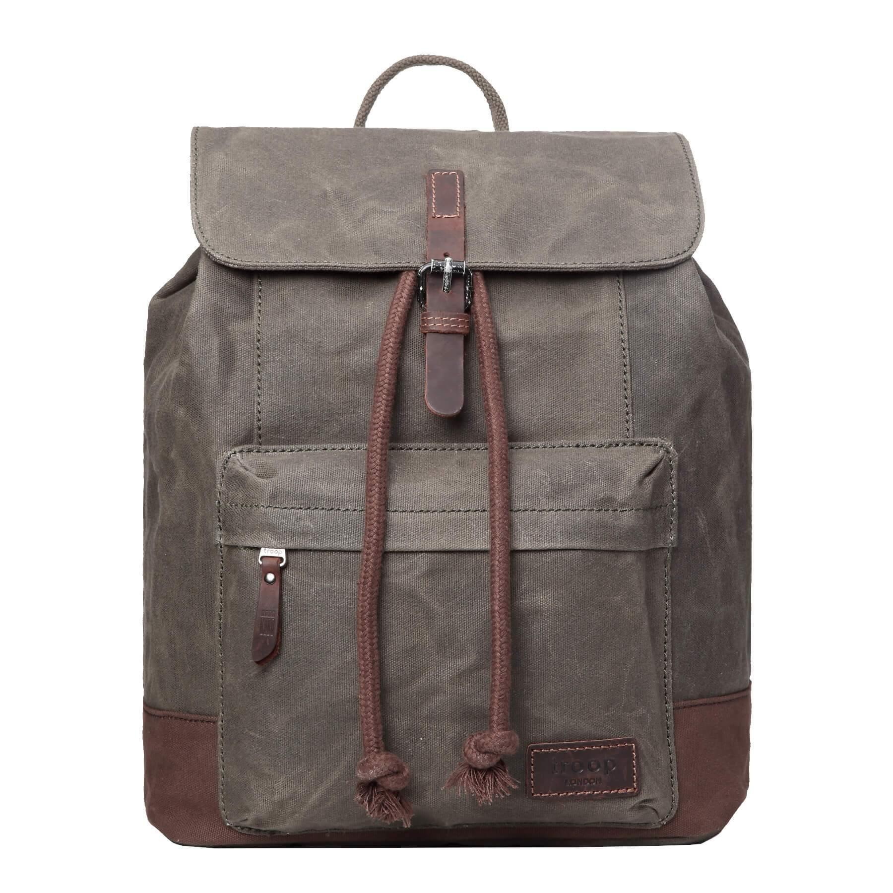 Heritage Waxed Canvas Laptop Backpack | TRP0442-6