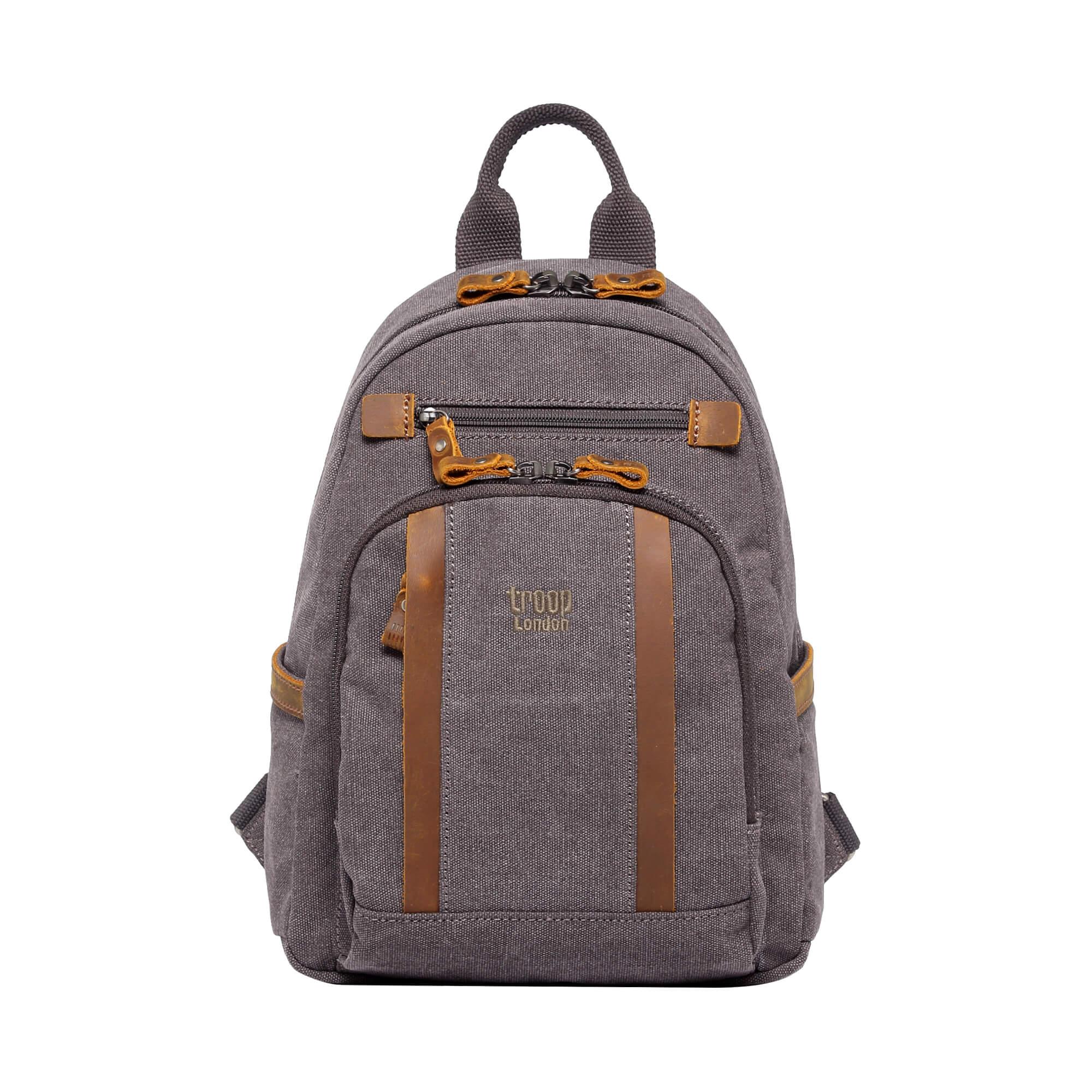Small Canvas Backpack with Tablet Sleeve | TRP0255-5
