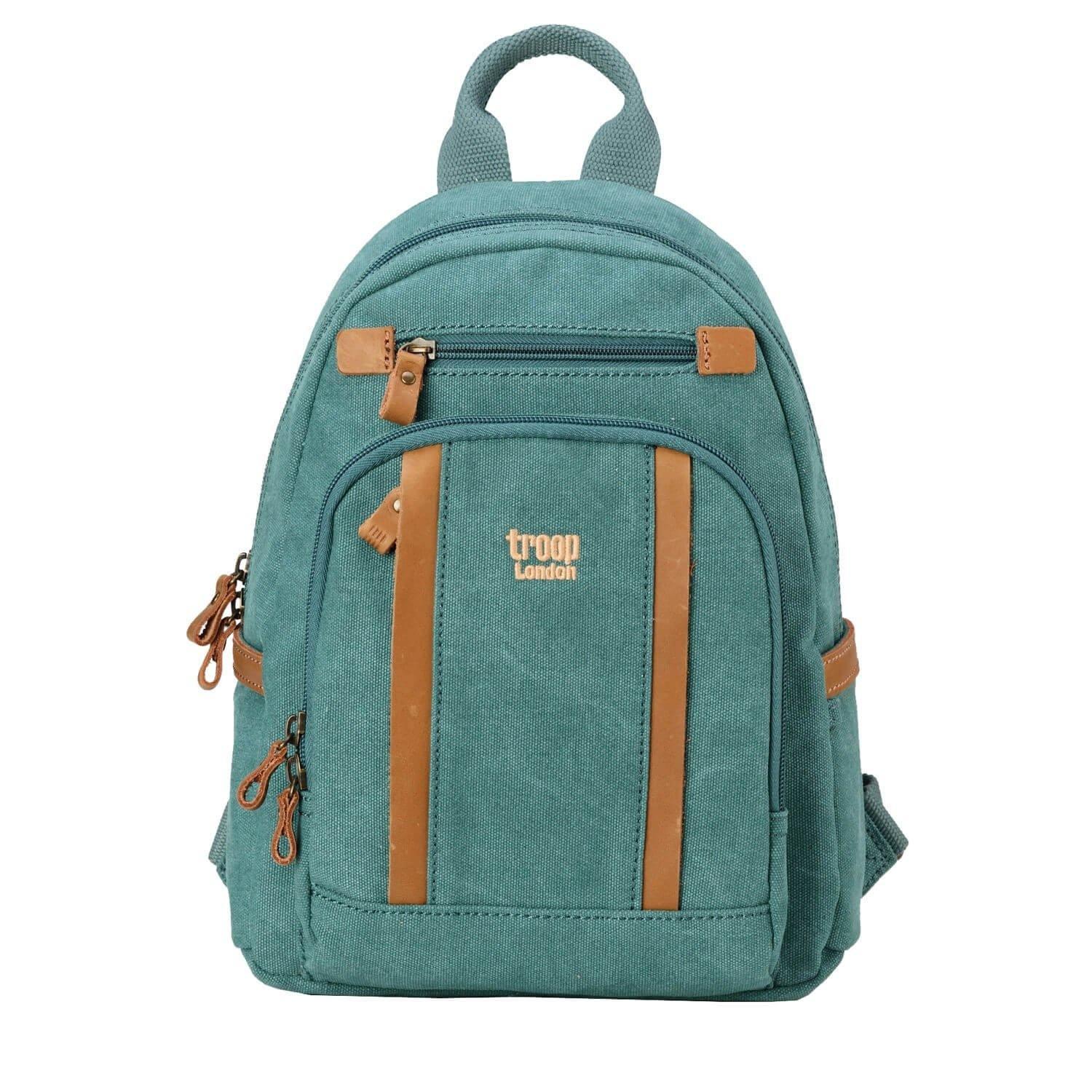 Small Canvas Backpack with Tablet Sleeve | TRP0255-8