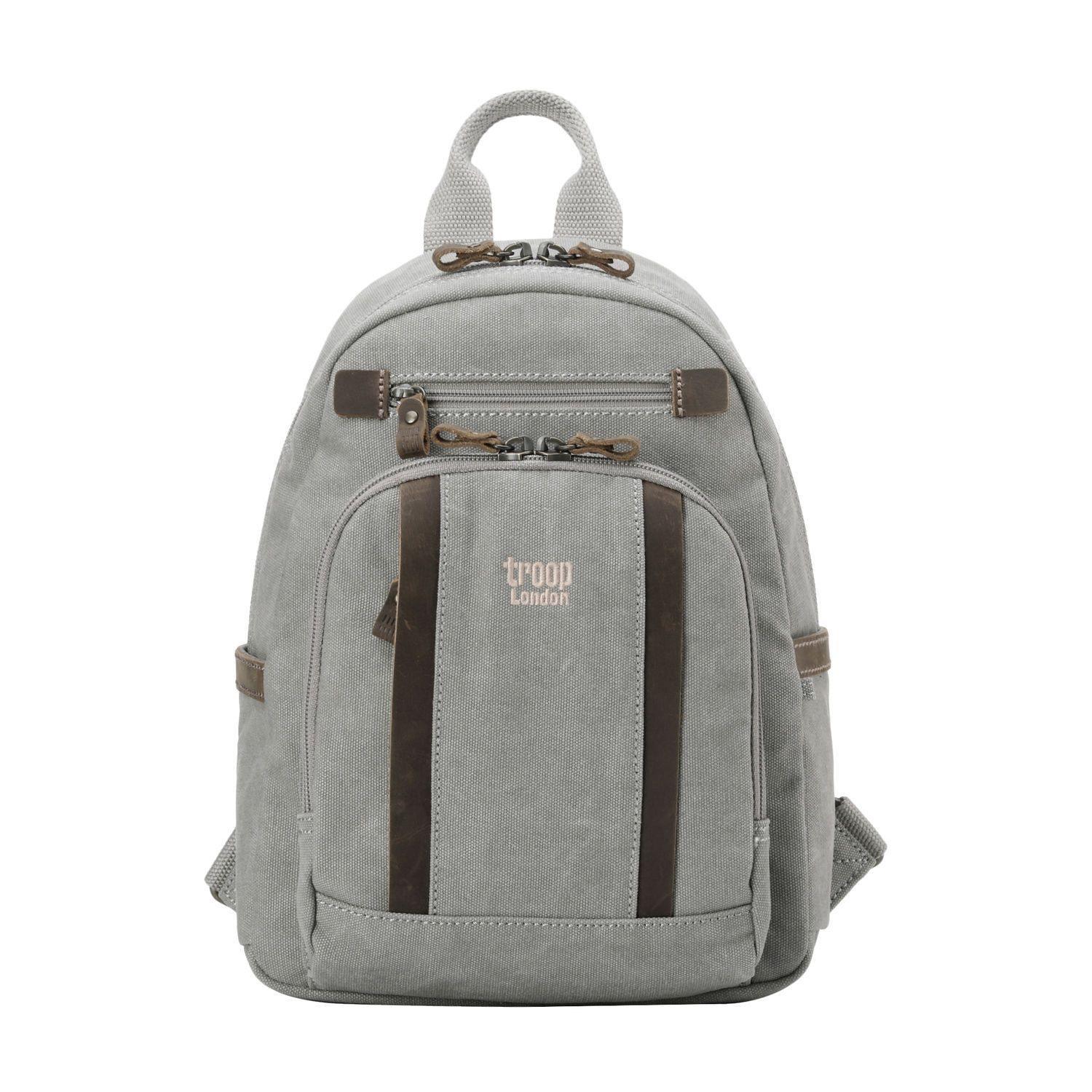 Small Canvas Backpack with Tablet Sleeve | TRP0255-9