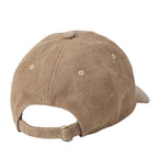 Charcoal canvas baseball cap by Troop London, featuring a classic hat design with adjustable strap and embroidered logo.