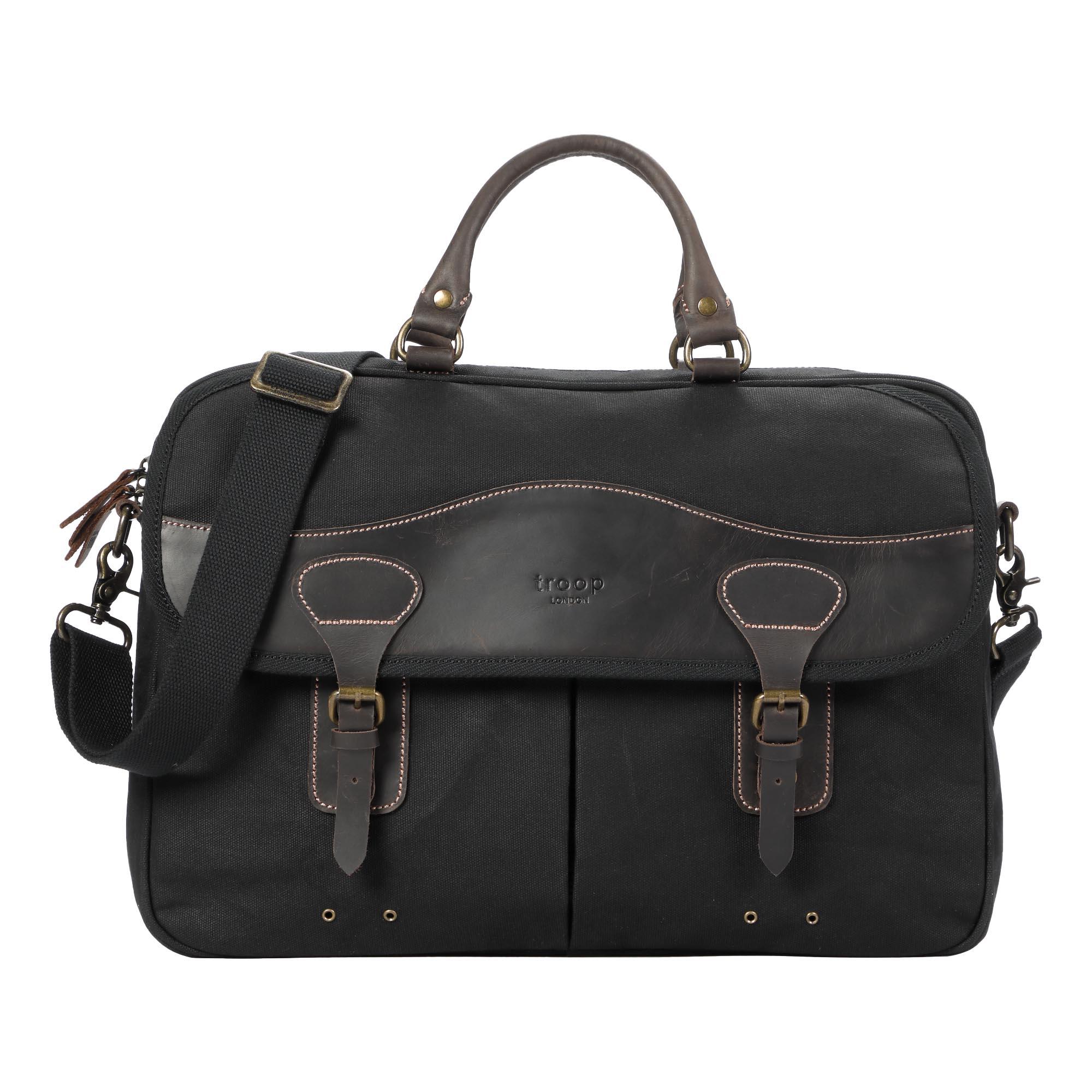 Heritage Canvas Laptop Briefcase 15 Inch | TRP0545-0